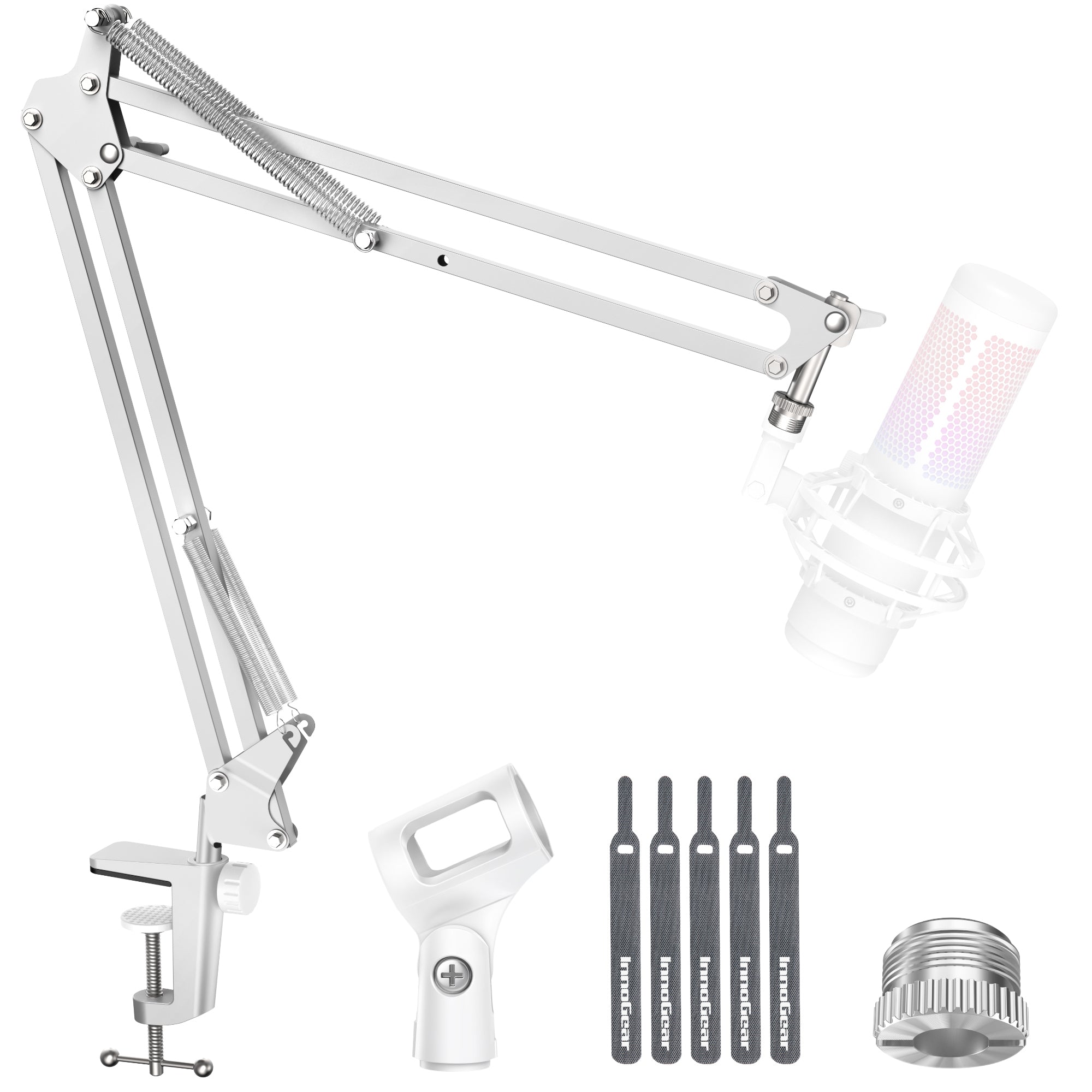 Braccio Microfono Sospensione Aokeo AK-35 - Supporto Per Blue Yeti, HyperX E Altri