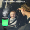 InnoGear USB Car Diffuser, Car diffuser Aromatherapy Essential Oil Diffuser Cool Mist Car Humidifier for Vehicle with Waterless Auto off Function