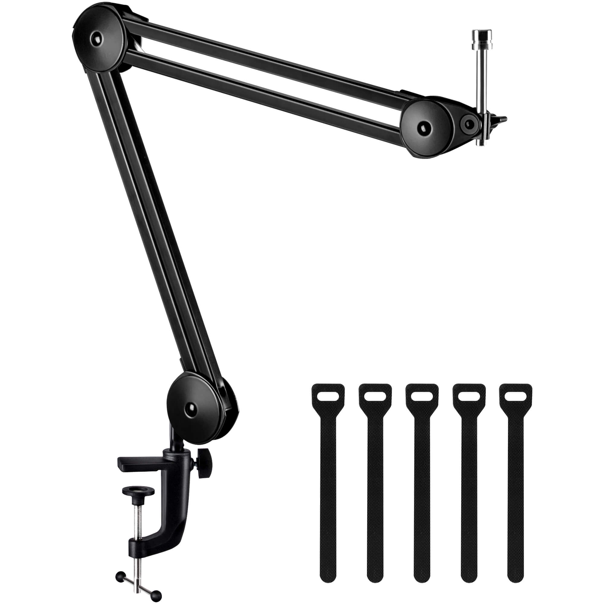 InnoGear Microphone Arm Stand, Heavy Duty Mic Arm Microphone Stand  Suspension Scissor Boom Stands with Mic Clip and Cable Ties for Blue Yeti  Snowball