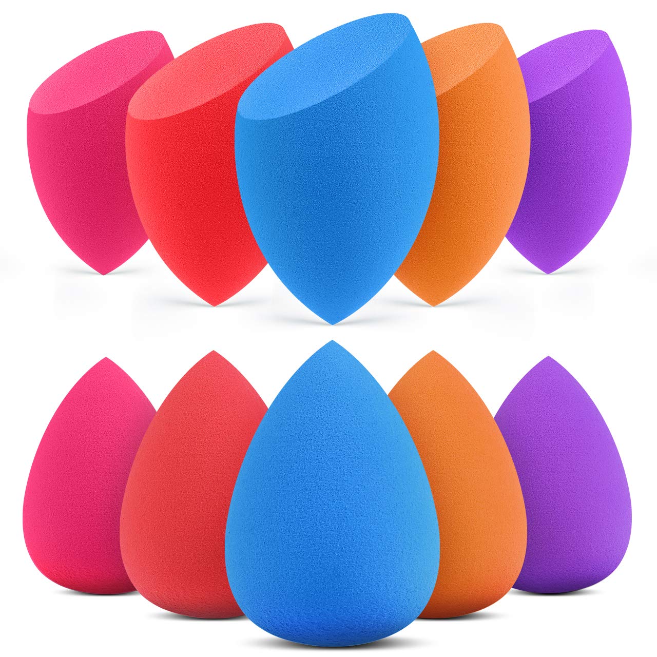 Makeup shop sponges set