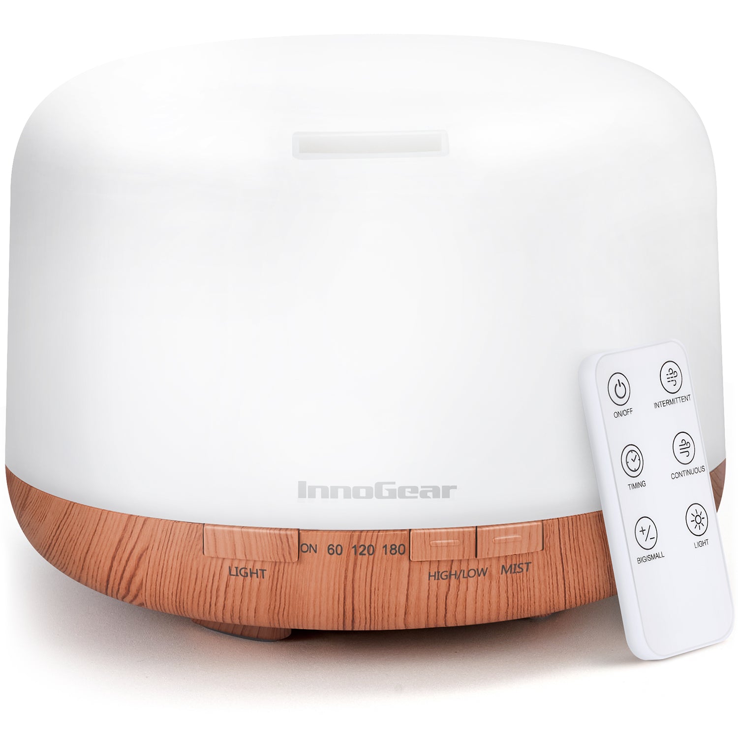 InnoGear 500ml Essential Oil Diffuser with Remote Control, Premium Ult