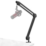 InnoGear Boom Arm Microphone Stand, Max Load 4.4 Lbs Desk Mic Arm Stand for Blue Yeti Hyper X QuadCast S SoloCast Shure SM7B MV7 AT2020 Fifine K669B AM8 Razer Seiren Mini Snowball