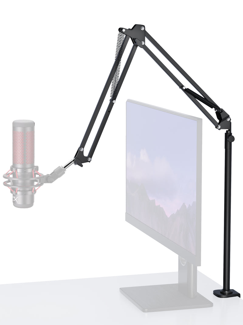 InnoGear Desk Mic Stand, Overhead Mic Boom Arm Stand Microphone Stand