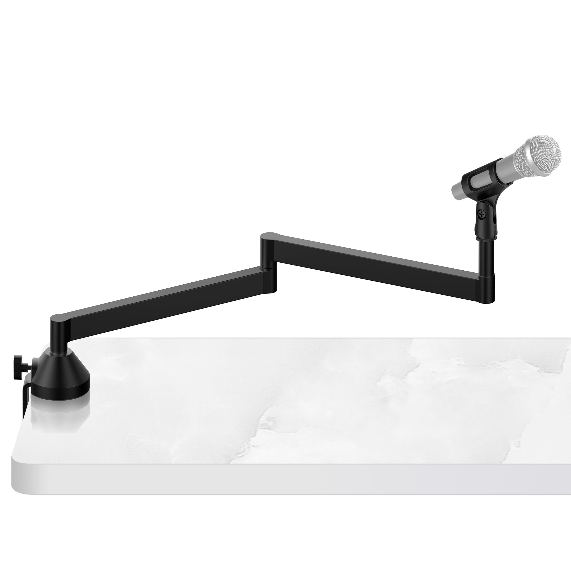 FIFINE BM88 Low Profile Microphone Boom Arm Stand With Desk Mount