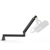 InnoGear Microphone Boom Arm, 360° Rotatable Low Profile Mic Stand with Magnetic Cable Management Desk Mount for Fifine AM8 K669B Blue Yeti HyperX QuadCast SoloCast AT2020, Black