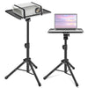 InnoGear Projector Stand Tripod, Portable Laptop Tripod Stand Height Adjustable from 21" to 54" Heavy Duty Projector Tripod for Outdoor Office Home Stage Studio Podium Computer DJ Racks