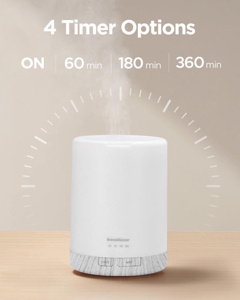 InnoGear 300ML Essential Oil Diffuser, Premium 5-in-1 Ultrasonic Aroma InnoGear 300ML Essential Oil Diffuser, Premium 5-in-1 Ultrasonic Aroma