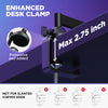 InnoGear Boom Arm, 360° Rotatable Low Profile Mic Arm Microphone Stand, Foldable Desk Microphone Arm for Fifine AM8 K669B Blue Yeti HyperX QuadCast SoloCast AT2020, with Mic Clip 3/8" to 5/8" Adapter