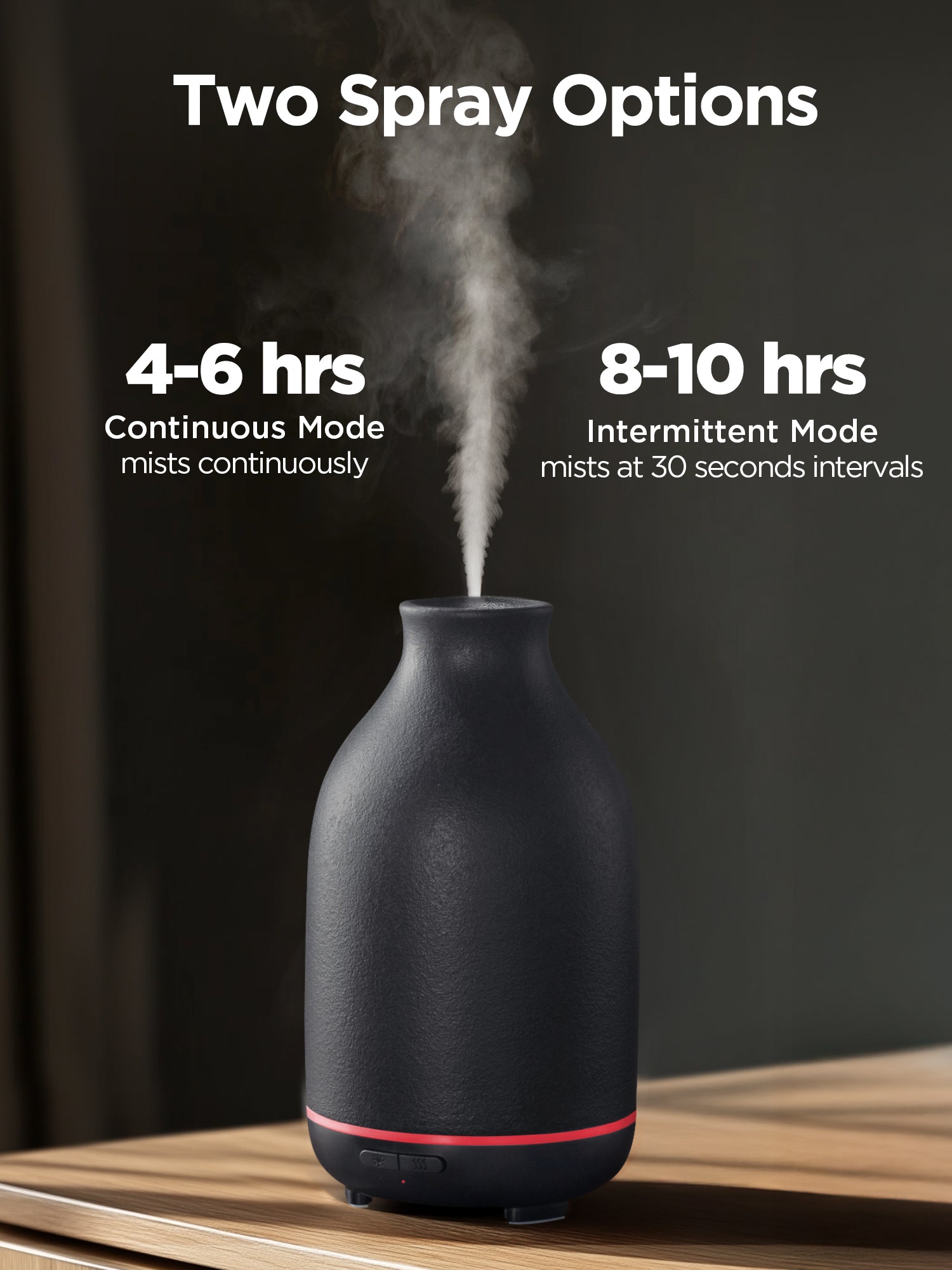 InnoGear Essential Oil Diffuser, 150ml Ceramic Stone Diffuser Handcraf