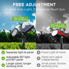 InnoGear Solar Flag Pole Light, Solar Lights Outdoor Waterproof Landscape Spotlights Outside Spot Lights for Flag Uplighting Backyard Patio Pathway Statue Palm Tree Sign, Cool White