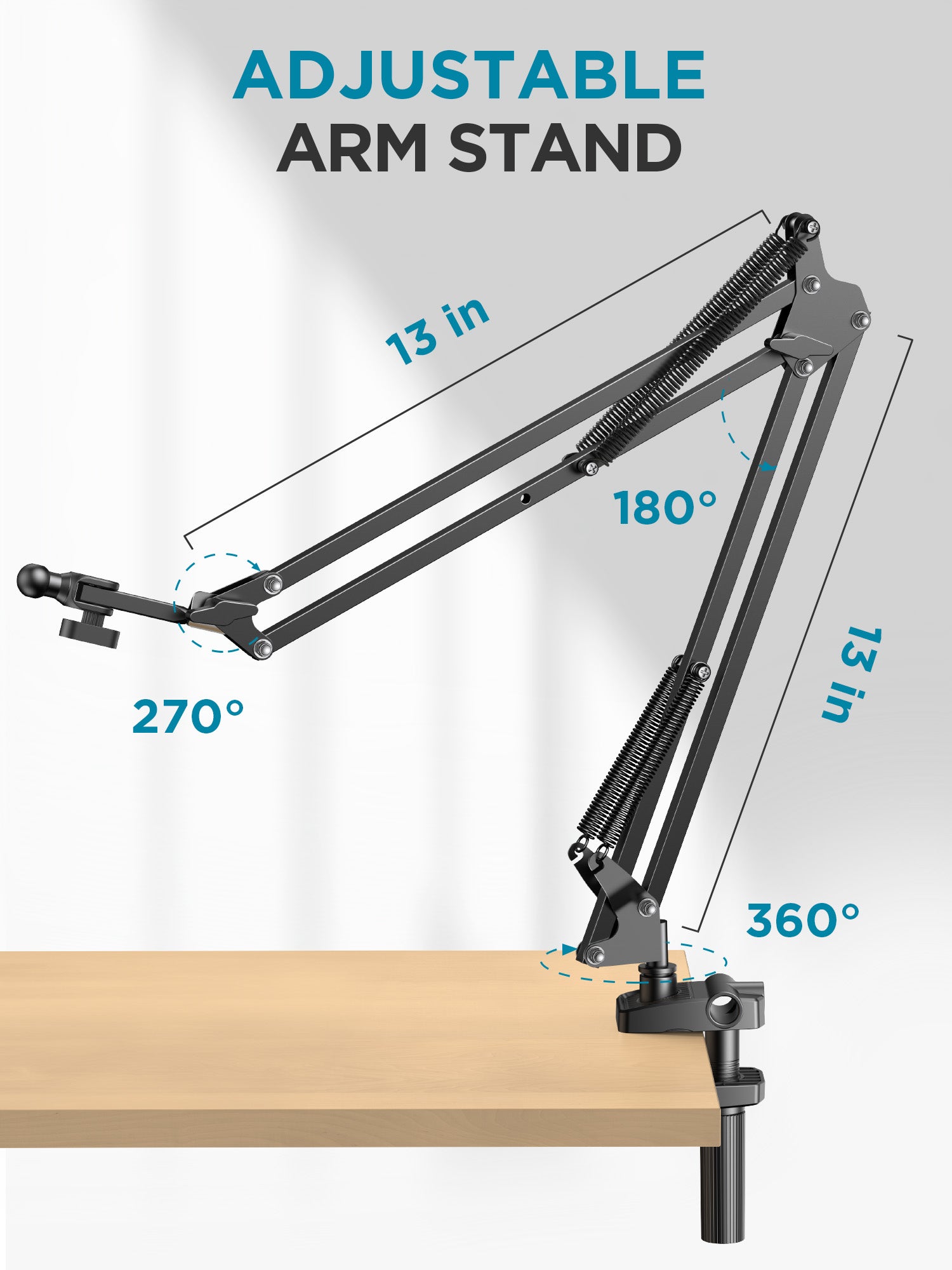 InnoGear Tablet Stand, Tablet Holder Adjustable Phone Holder Mount for