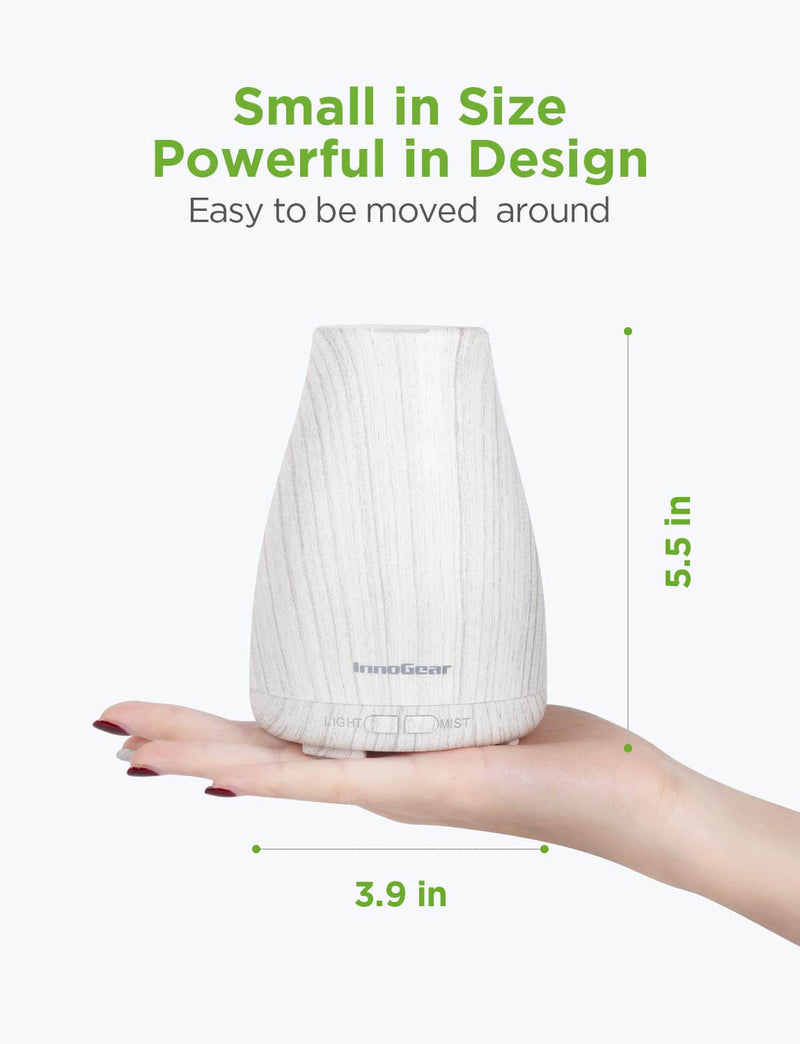 InnoGear Essential Oil Diffuser, Upgraded Diffusers for Essential Oils  Aromatherapy Diffuser Cool Mist Humidifier with 7