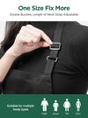 InnoGear 2 Pack Unisex Adjustable Bib Apron with 2 Pockets Cooking Kitchen Chef Women Men Aprons for Home Kitchen, Restaurant, Coffee house (Black Polyester) [UK]