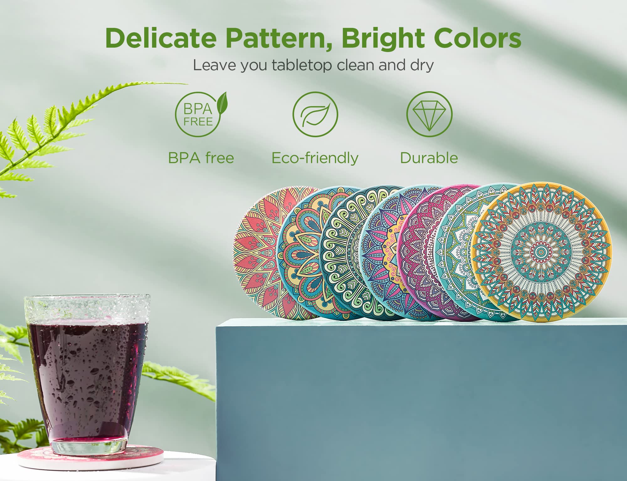 Coasters for beverages online