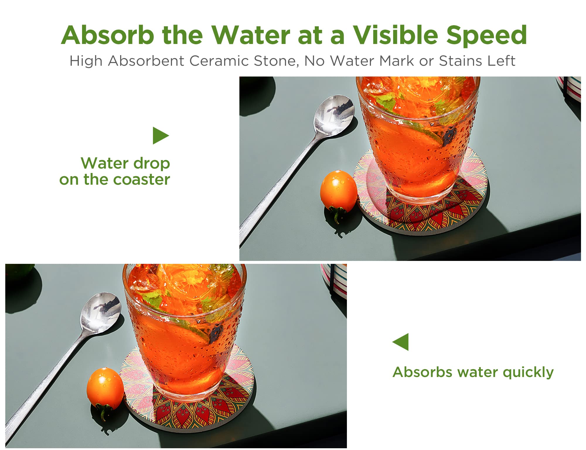 Coasters that absorb water hotsell
