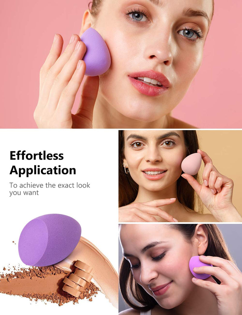 InnoGear 10 Pcs Makeup Sponge Blender Set Beauty Cosmetic