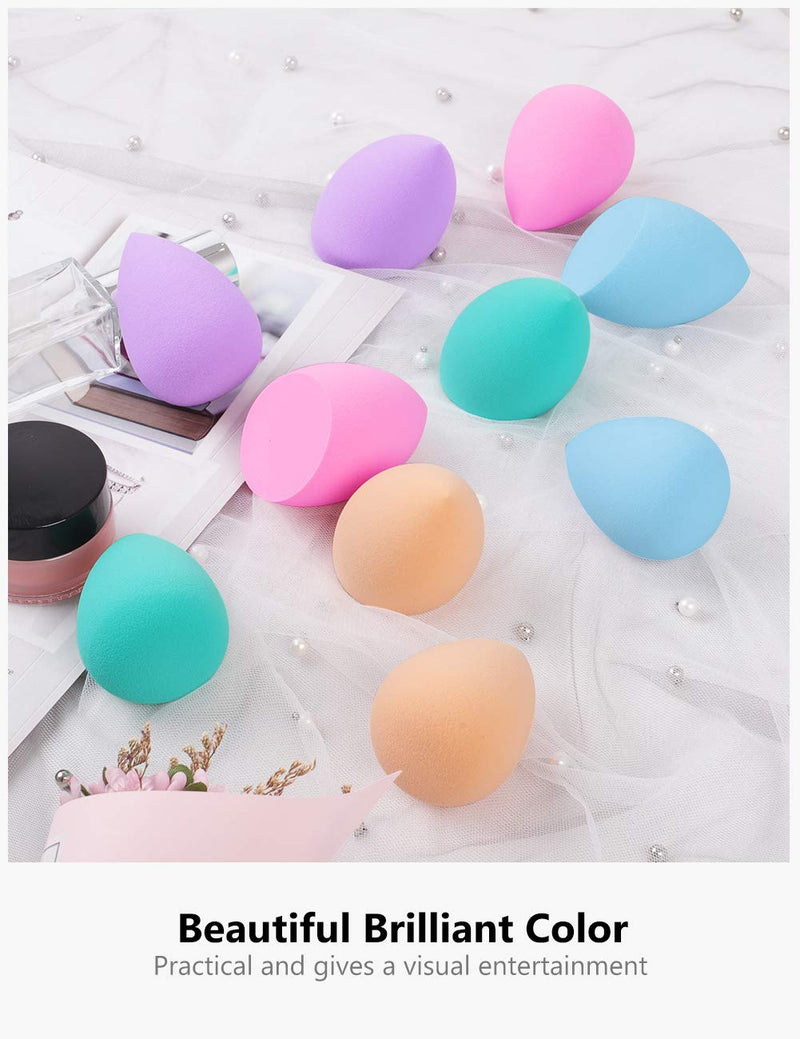 InnoGear 10 Pcs Makeup Sponge Blender Set Beauty Cosmetic