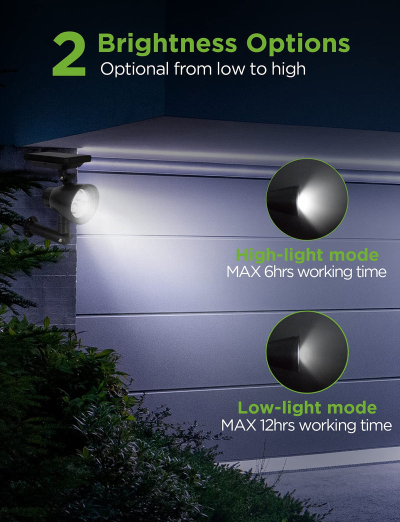 Innogear Solar Lights For Outside Outdoor Landscape Spotlight Waterproof Security Lighting Adjustable Auto On/Off For Patio Deck Yard Garden Pool Driveway Pack Of 4 Innogear Solar Lights For Outside Outdoor Landscape Spotlight Waterproof Security Lighting Adjustable Auto On/Off For Patio Deck Yard Garden Pool Driveway Pack Of 4