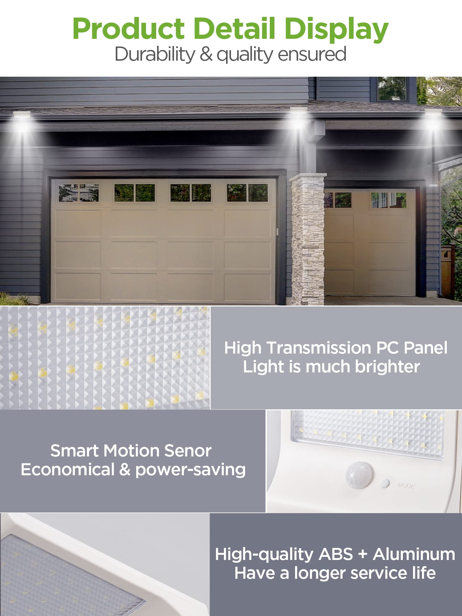 InnoGear 80Led Solar Gutter Lights Pack of 2