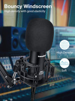 SM016 Studio Condenser USB Microphone Kit